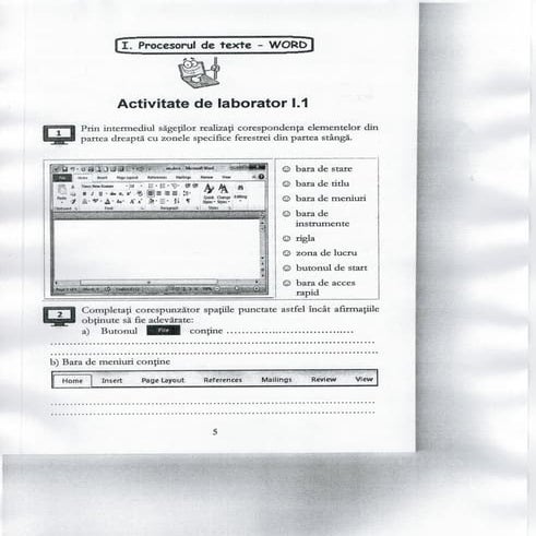 Fisa interfata word100114 0001 | PDF