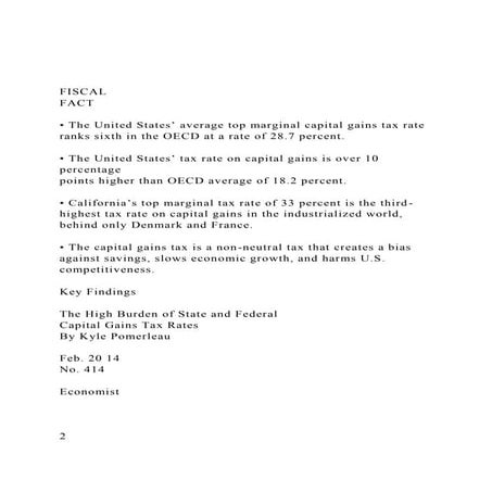 CBO’s Projections of Realized Capital Gains Subject to the Individual ...