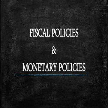 Fiscal+Monetary Policy
