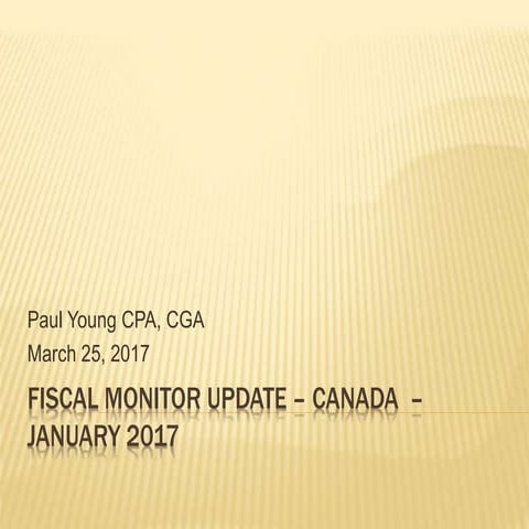 Canada spending is not leading to GDP growth