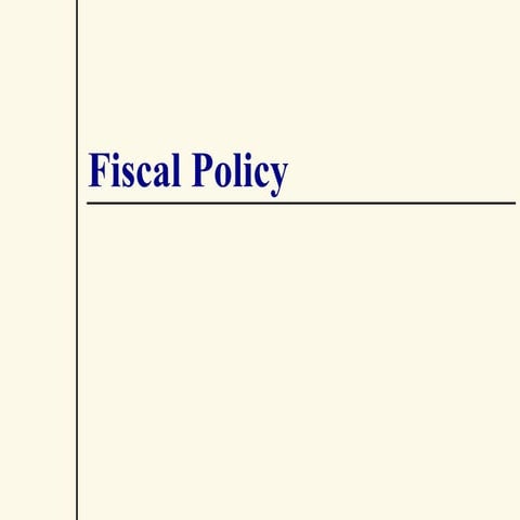 Fiscalpolicy