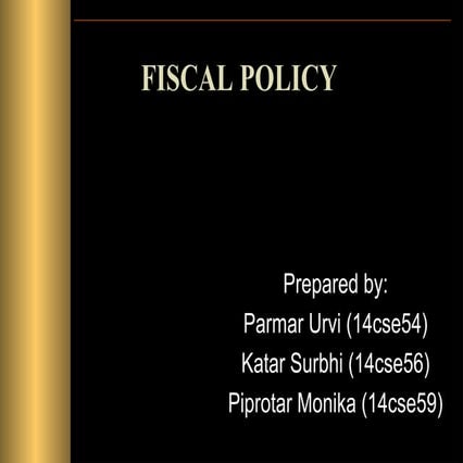 Fiscalpolicy 131208031212-phpapp02