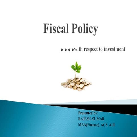 Fiscal policy