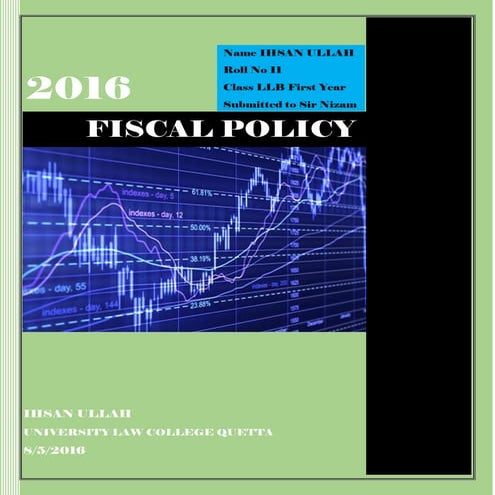 Fiscal policy