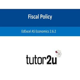 Fiscal policy