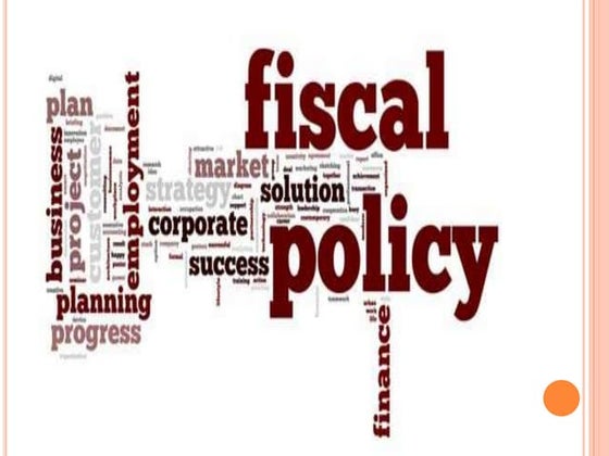 Fiscal policy | PPTX