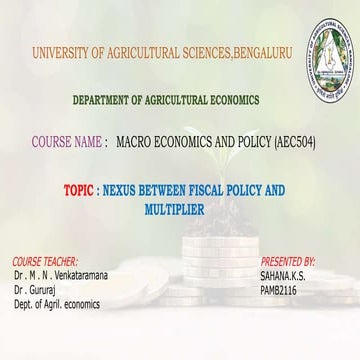 FISCAL POLICY AND MULTIPLIER IN INDIAN ECONOMY.pptx