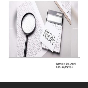 Fiscal Policy by Syed Aman Ali.pptx