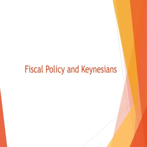 Fiscal policy keynesians