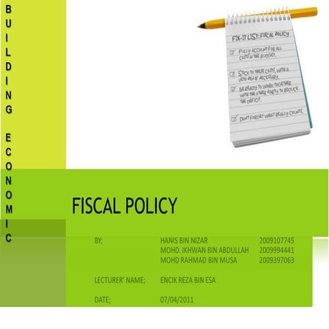 Fiscal Theory