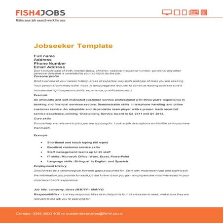 Infographic: The Average Jobseeker | PDF