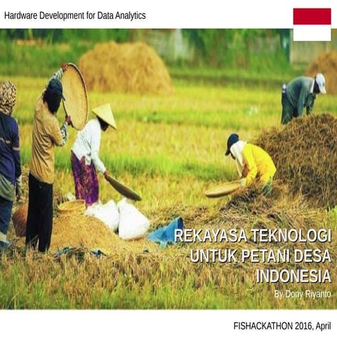 Fishackathon-Rekayasa Teknologi untuk Petani