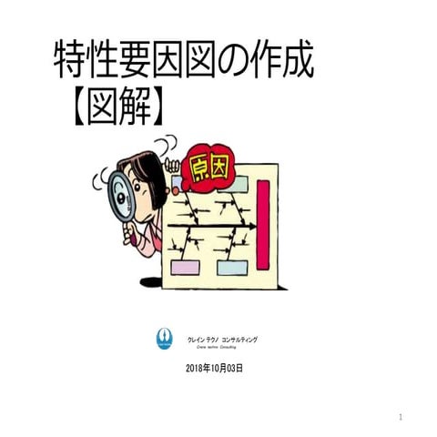 わかりやすい特性要因図の作り方【図解】