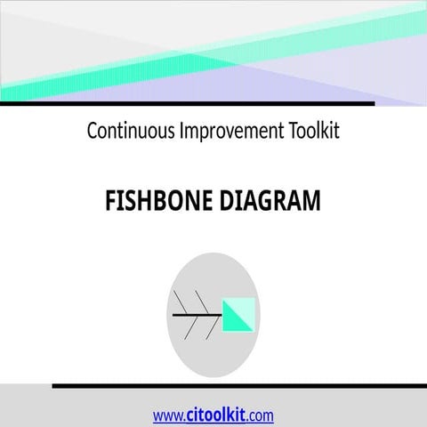 Fishbone Diagram - Continuous Improvement Toolkit