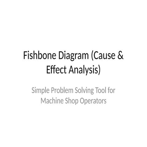 Fishbone - 6M | PPT