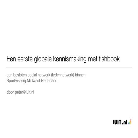 Fishbook - uitleg