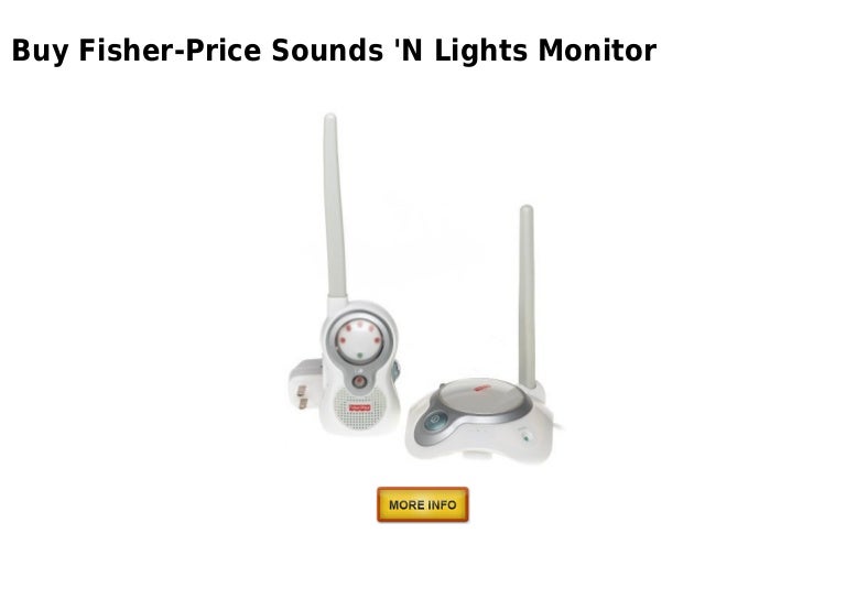 fisher price sounds n lights monitor