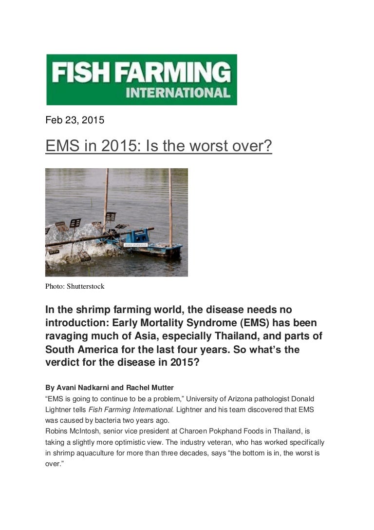 Fish farming thesis image