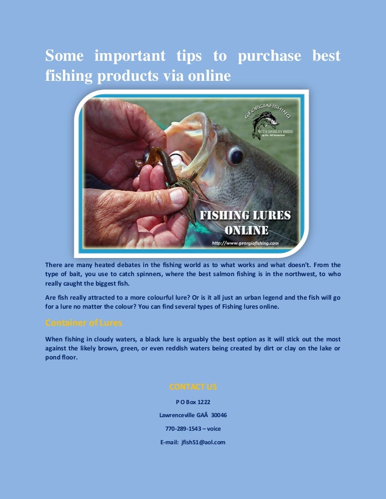 fishing lures online