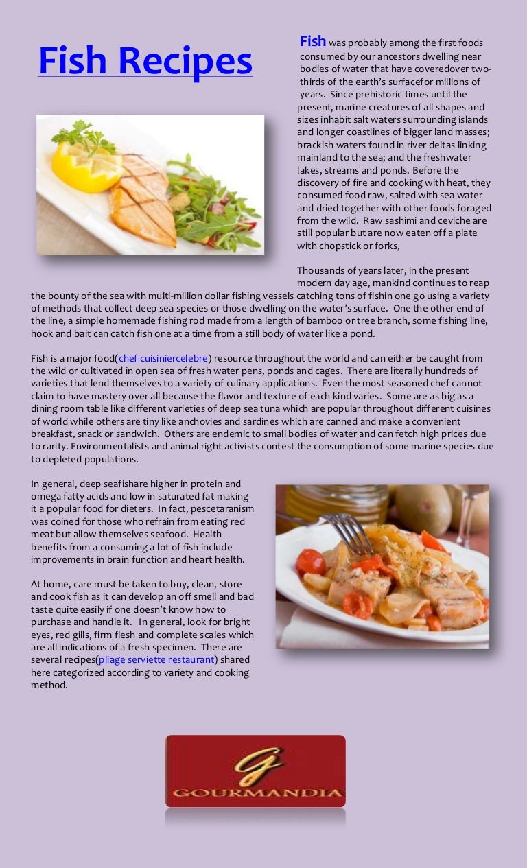 Fish recipes