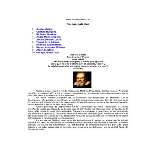 Fisicos notabl