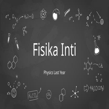 Pelajaran FIsika SMA Inti Atom dan Radioaktifitas