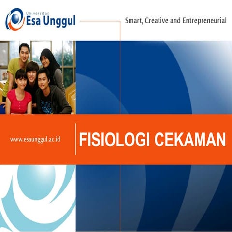 Fisiologi Cekaman yang terjadi pada tanaman terhadap stress.pptx