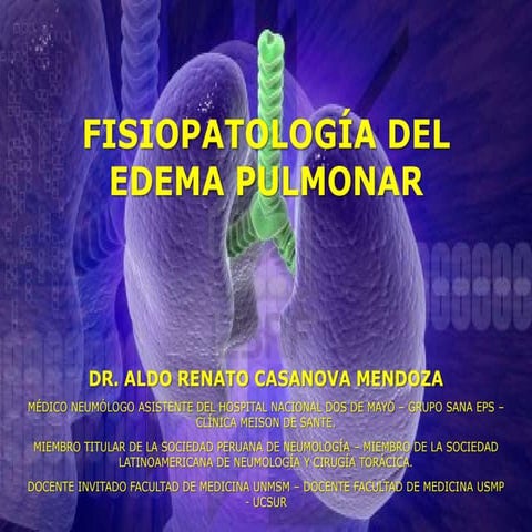 EDEMA PULMONAR
