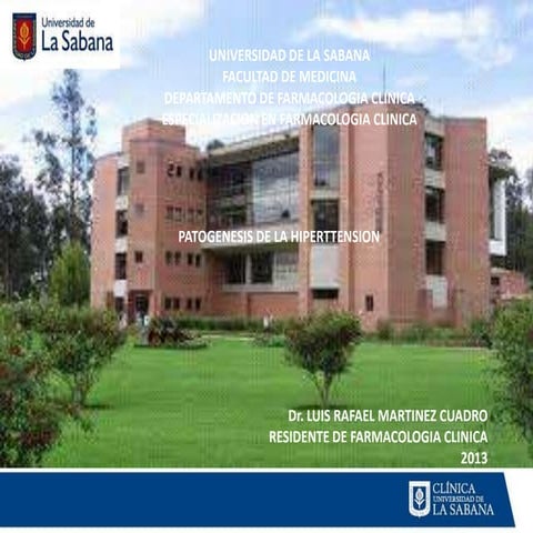 Fisiopatologia de la hipertension arterial