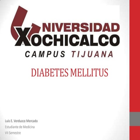 Fisiopatologia en Diabetes Mellitus tipo 1