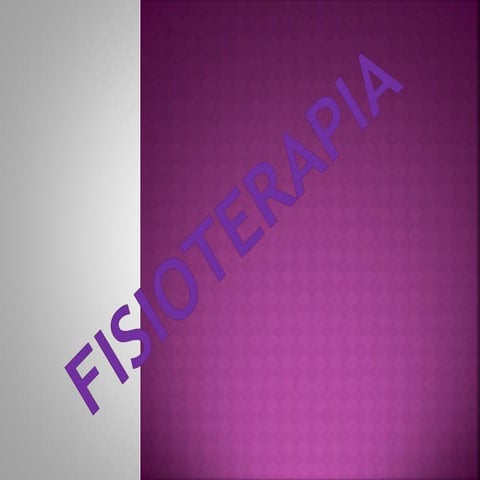 Fisioterapia