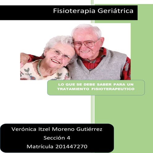 Fisioterapia geriatrica