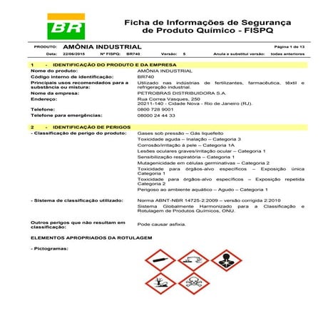 Fispq quim-amonia-industrial