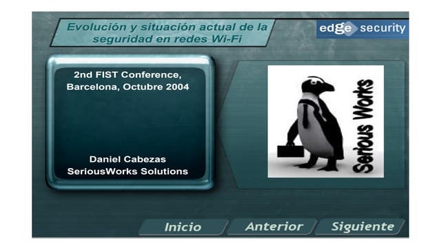 Evolución y situación actual de la seguridad en redes WiFi