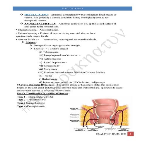 A slide on Fistula and its management.pptx