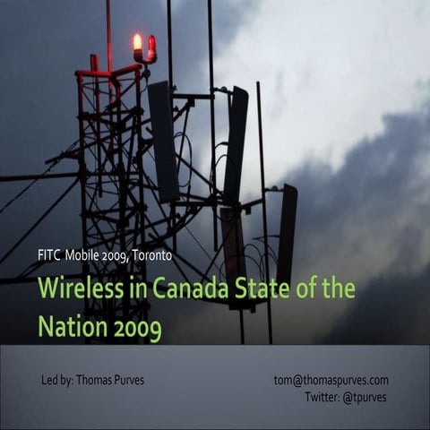 (Sept 2009) The state of Wireless in Canada