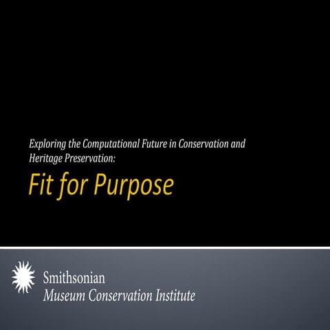 Fit for Purpose MCN 2011 mjw