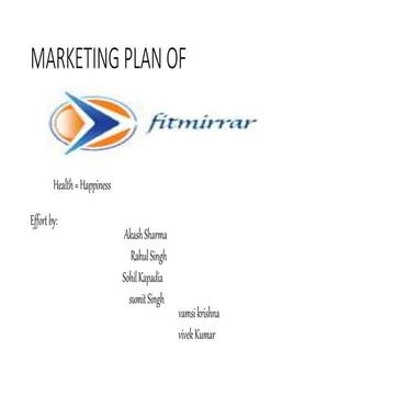 Fit mirrar..launch of a product