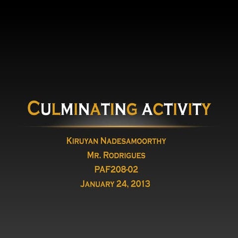 Fitness culminating activity kiruyan 2nd