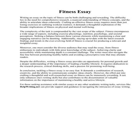 Fitness Essay.pdf
