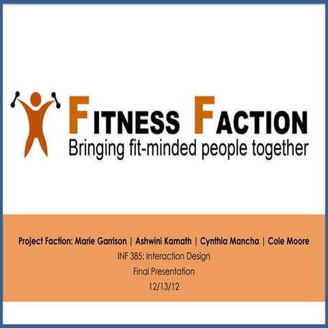 Smart gym final presentation | PPTX