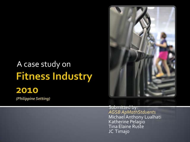 Fitness Industry Analysis