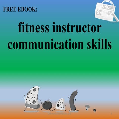 Fitness instructor communication skills pdf