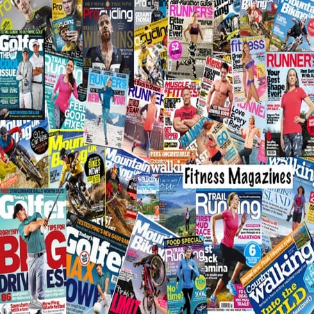 Fitness Magazine Mood Board