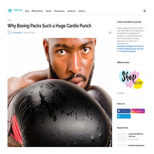 Boxercise for beginners | PDF
