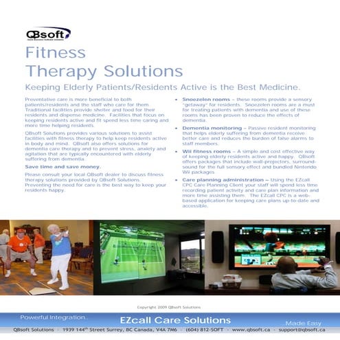 Fitness therapy solutions sales doc