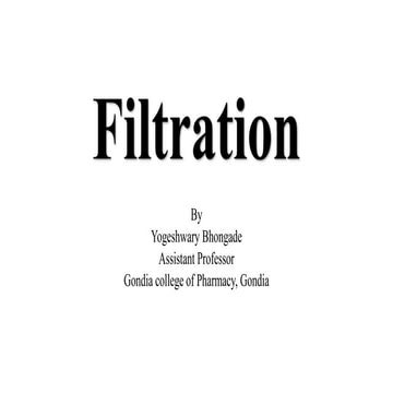 Fitration