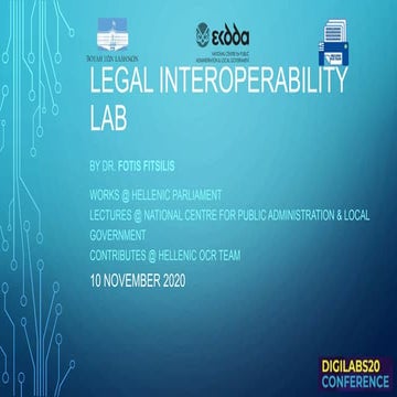 The Interoperability Academy Workshop | PPTX