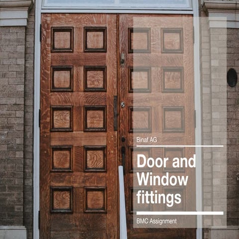 Door and window Fittings