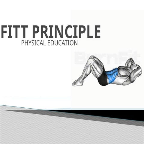 FITT PRINCIPLE PHYSICAL EDUCATION LESSON 2